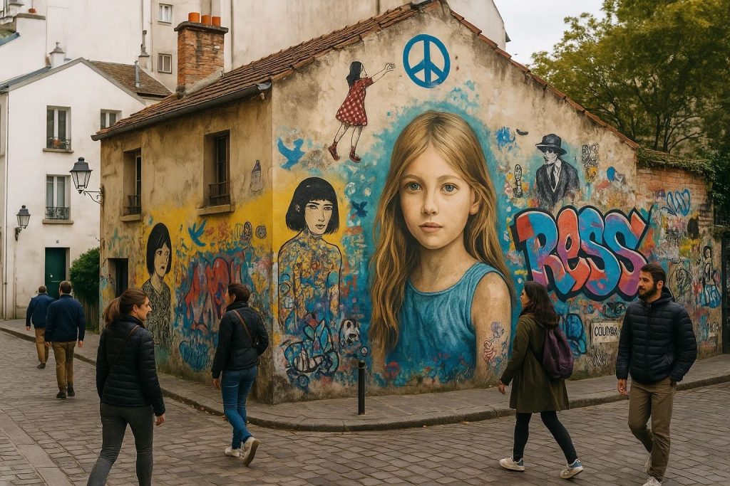 Street Art A La Butte Aux Cailles